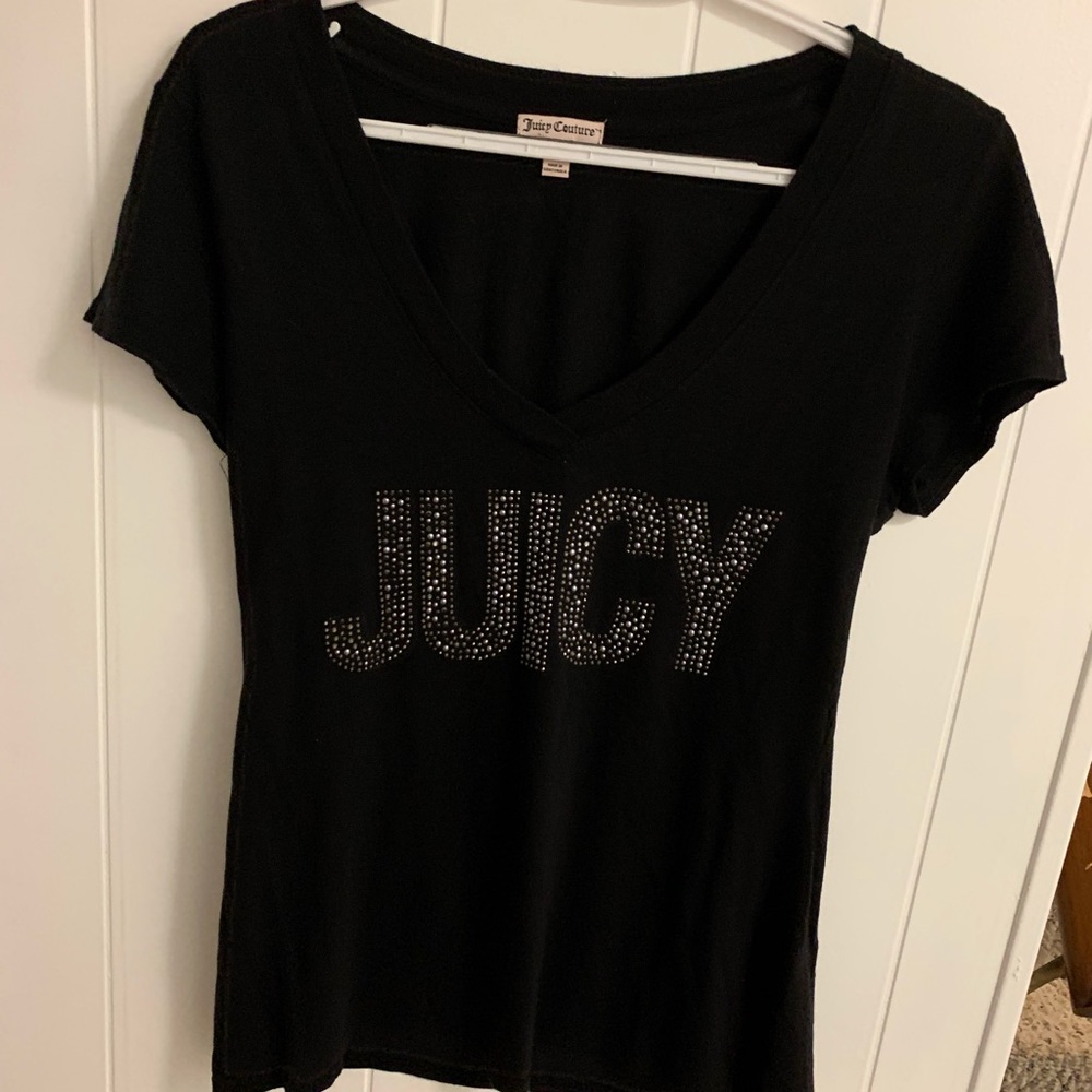 Medium juice couture black shirt